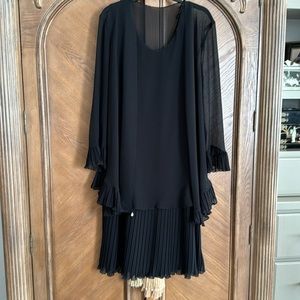 Black evening dress